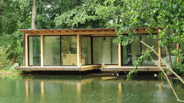 Schuco windows and doors - Boat House, Oxfordshire